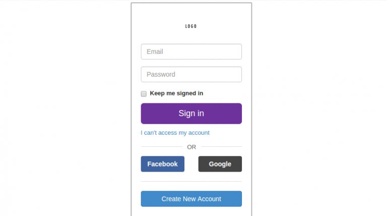 desain form login seperti yahoo