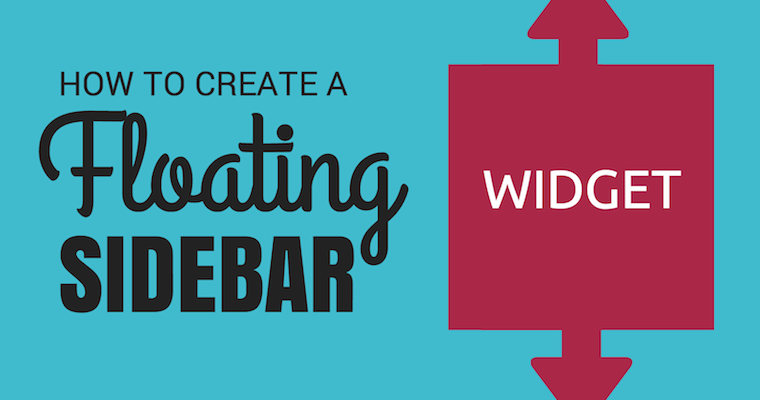 cara membuat sticky widget