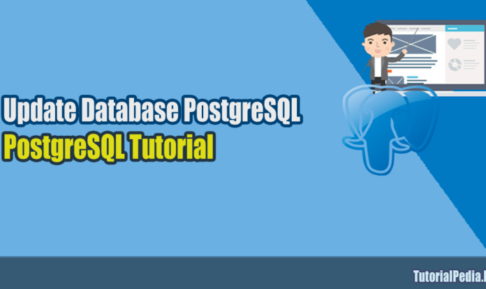 update data postgresql update data